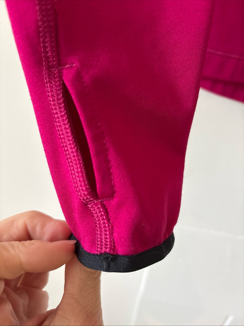 Nike Pro Women’s Dri-fit Quarter Zip Pullover Training Top Size Large Pink Run - Picture 5 of 11
